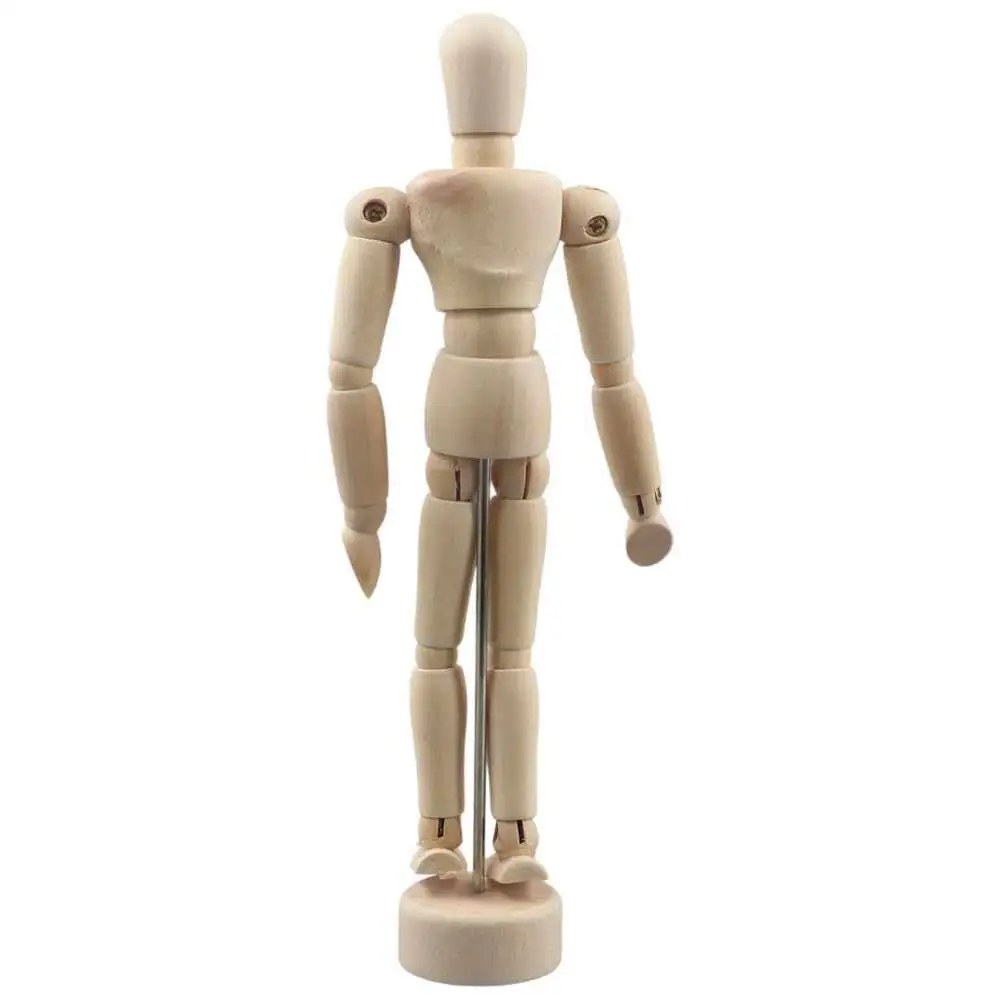 4.5 5.5 8 pouces croquis humain dessiner ornements décor à la maison artiste Art modèles figurines d'action Figure modèle Mannequin en bois