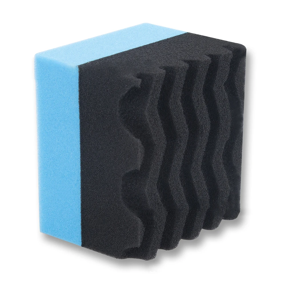 DIY New Practical Waxing Sponge Sponge Block Car Polishing Foam Sponge For Auto Tire Waxing Workshop Equipment