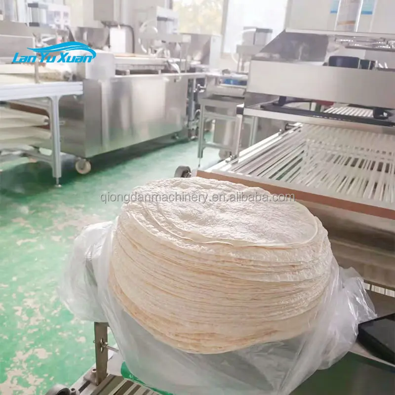 Soft Lavash Burrito Wrapper Mexican Chicken Roll Sheet Machine Flat Bread Making Machine Beijing Roast Duck Pancake Machine