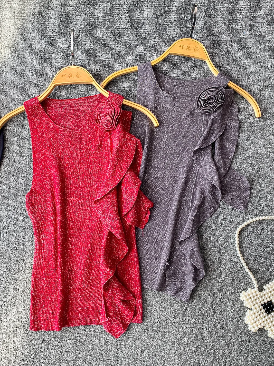 

Летний милый жилет с галстуком в розницу, круглый жилет Ne iny Tead, женский модный дизайн, сенсация, маленький Ence 2025, Новое поступление