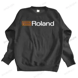 Moletom de estilo fino masculino, moletom masculino, moletom preto, orgulho casual com capuz, roland, órgão de piano 4, marca legal, nova