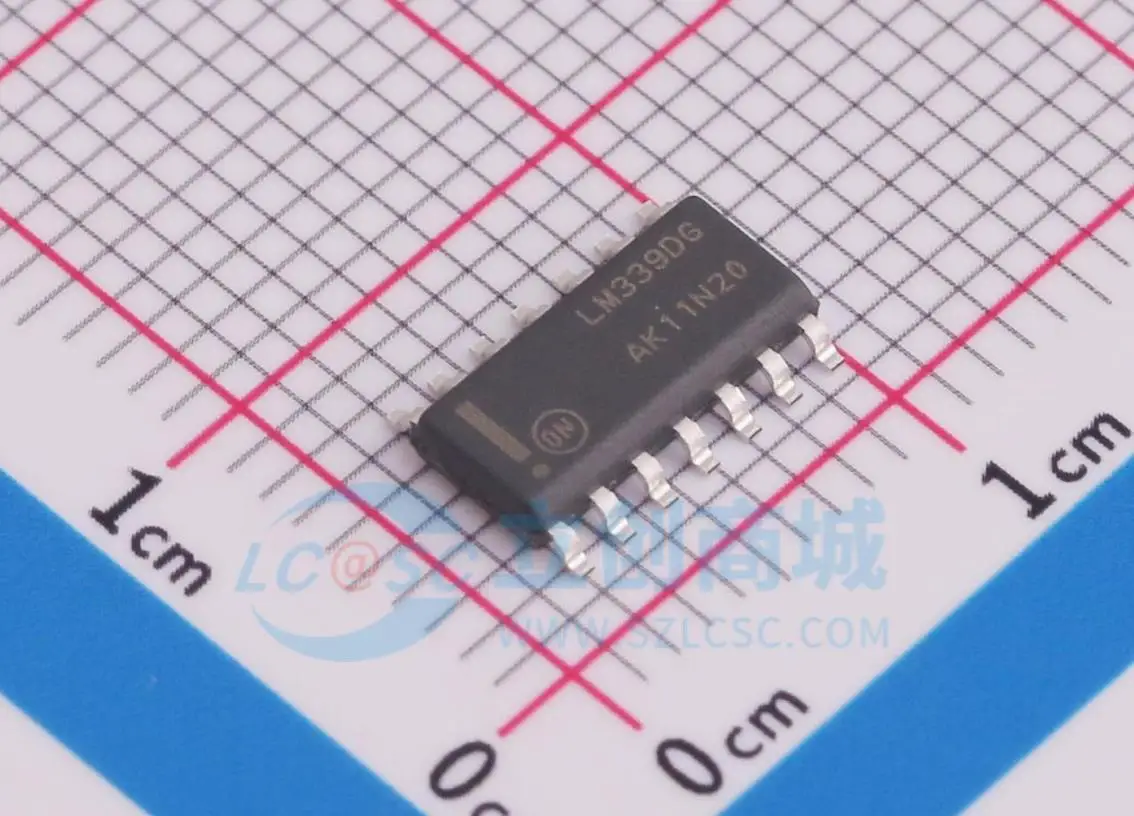 40PCS LM339DR2G Brand: onsemi Encapsulation: SOIC-14 Brand new original genuine product