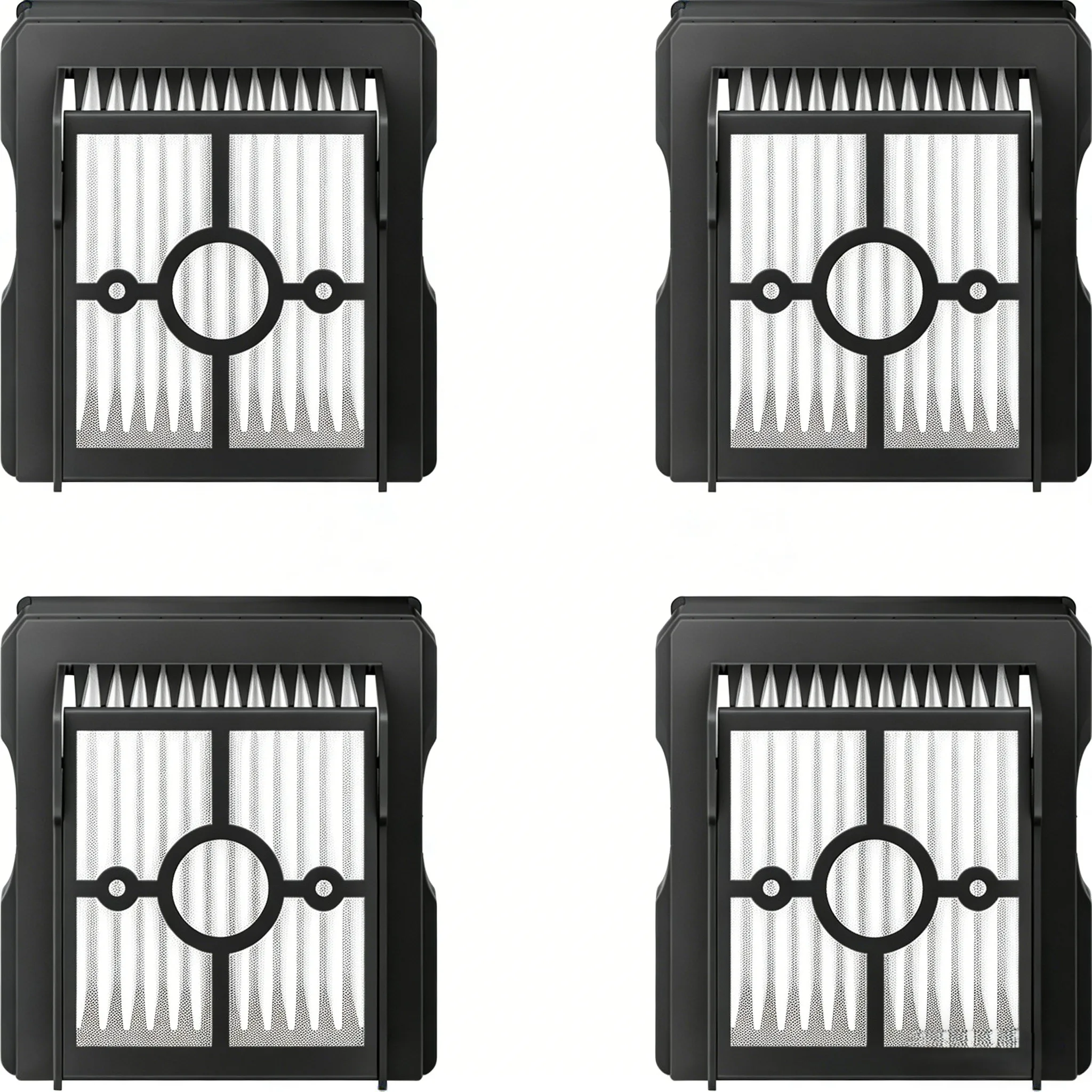 2PCS/4PCS Filter For Narwal S3 Lsland/F2 Robot Vacuum Cleaner Replacement Accessories High-Performance Replacement Filter