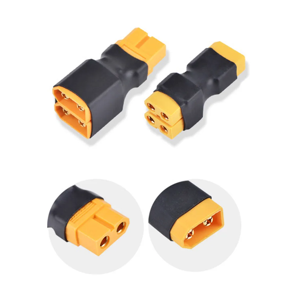 

XT60 Connector Adapter Converter Cable Connector XT60 Parallel Connector Lipo Battery Harness Plug Wire Adapter Male to Female