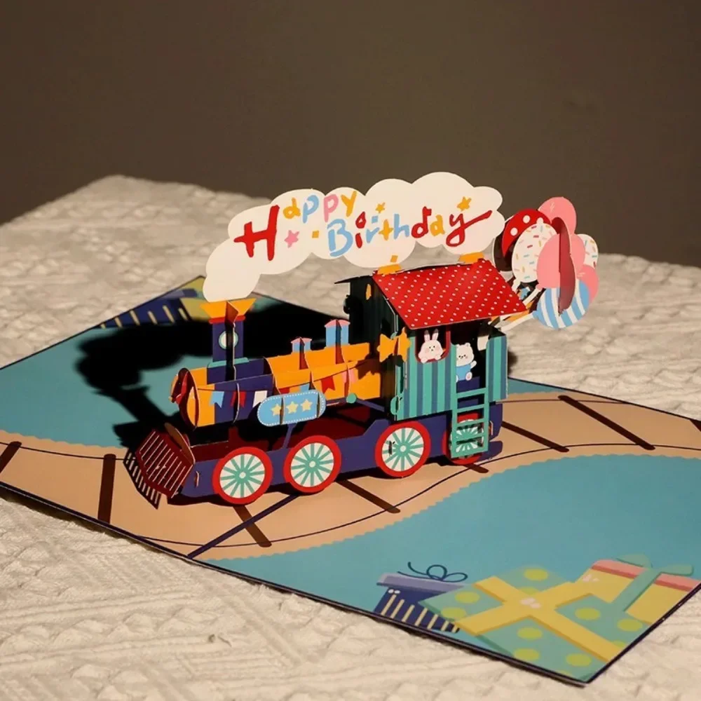 

3D Pop-Up Birthday Card with Envelope Birthday Greeting Cards Perfect Party Supplies Great Gift to Family Friends Lovers
