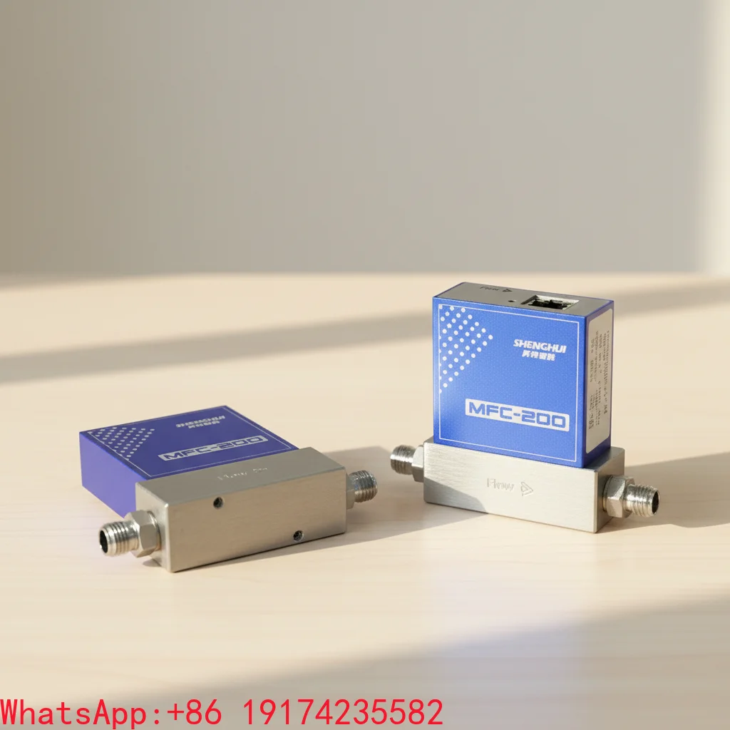 Stainless Steel MFC High-Precision  Mass Flow Controller Air Micro- Flow Meter   Support  Hydrogen Oxygen air Flow Meter