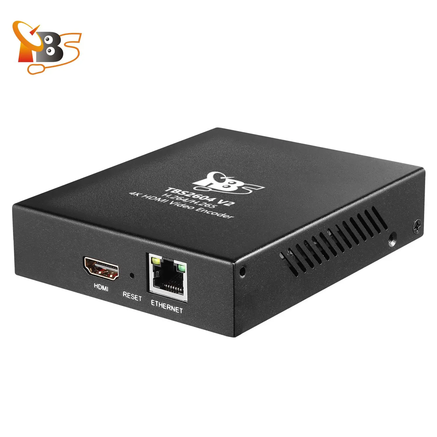 جهاز تشفير الفيديو TBS2604V2 HDMI 4K UHD H.265/H.264 HD 1080P جهاز تشفير البث المباشر لاستوديو البث IPTV YouTube OBS
