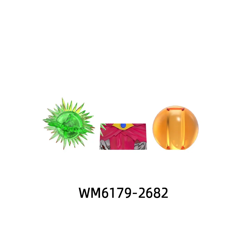 The Weapons Pants Hair Parts Action Figures Stick Knife Model Blocks MOC Bricks Set Gifts Toys WM6179