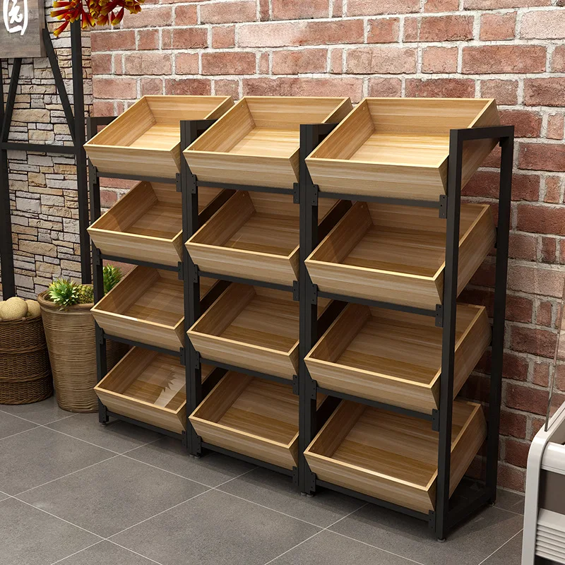 Fruit shelvesstore shelves, supermarket malls, vegetables, melons and display cabinets,