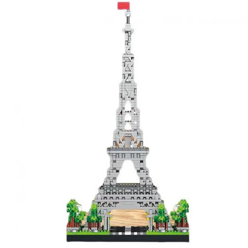 Escolha de 2 tamanhos Paris Torre Eiffel Micro Mini Blocos de Construção Brinquedo Orgulho da França Decoração Colecionável e Presente-Diverso