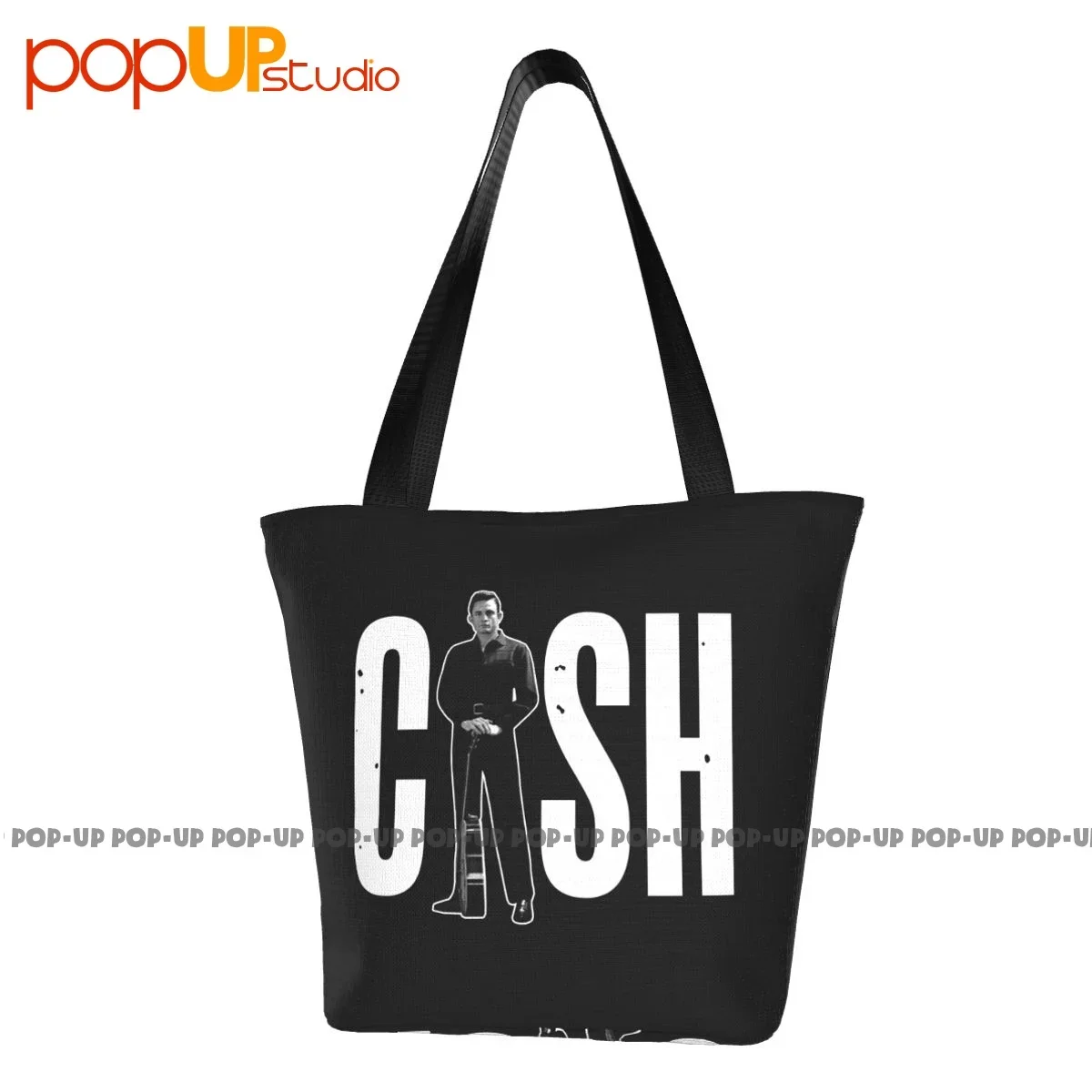 

Johnny Cash 'Standing Cash' Cute Handbags Beach Bag Shopping Bag Storage Handbag