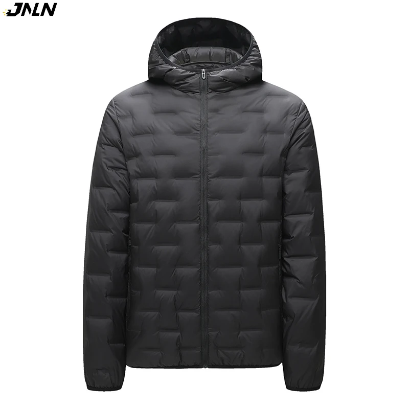 

JNLN мужские пуховики зимние теплые водонепроницаемые ветрозащитные легкие ветровки для кемпинга, пешего туризма, альпинизма, пальто