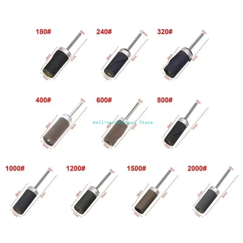 G88A 3MM RODS RODS Sandpaper ROD ROD GRIT 180 to MODUS