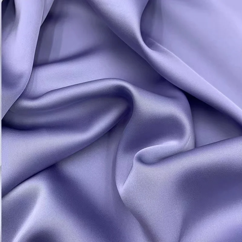 

Double Sided Satin Imitation Acetic Acid Thickened Polyester Fabric Fashion Dress Wedding Dress Shirt Pajama Clothing Fabric