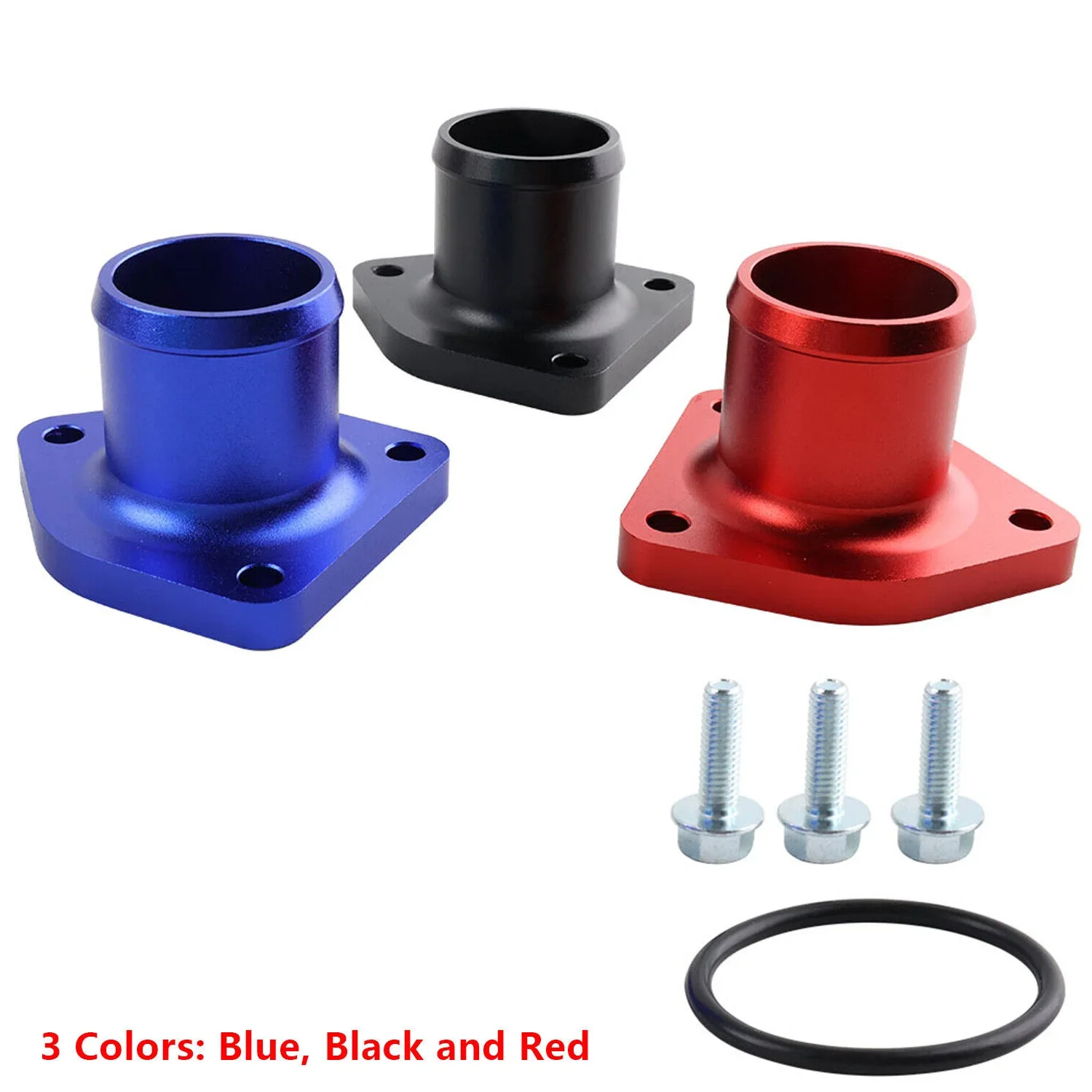 

Billet Aluminum Engine Coolant Thermostat Housing - For 1999-2003 Ford Super Duty 7.3L Powerstroke Diesel Engine