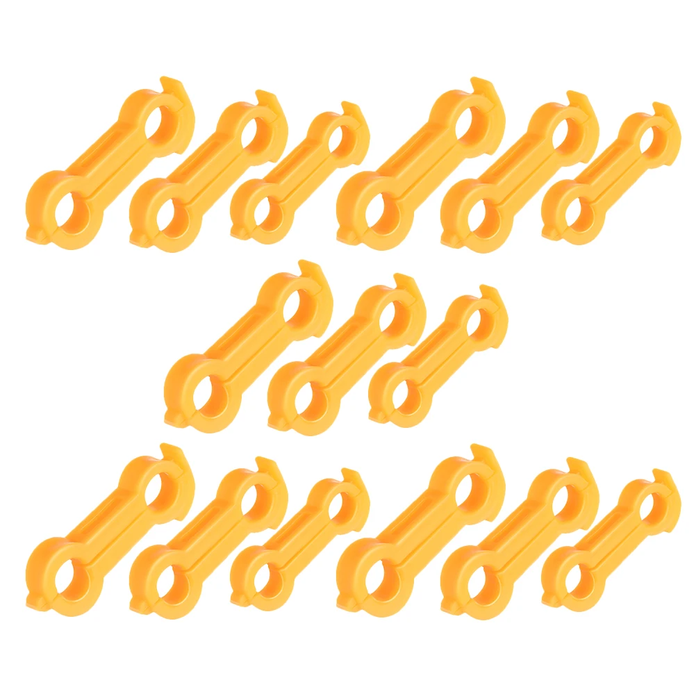 

15pcs Chick Corrector Pvc Splay Leg Braces For Chicks Newborn Ducks Quails Farm Use Reusable Chicken Leg Support Hobble