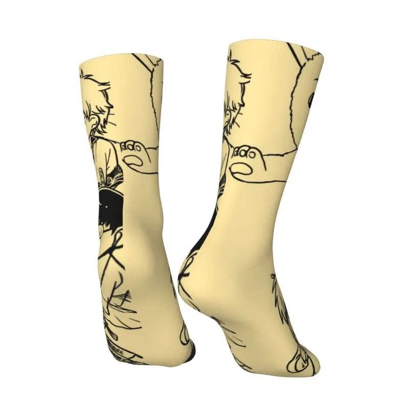 مخصص الجدة طباعة G-Gintamaes الكرتون الجوارب للرجال النساء بسط الصيف الخريف الشتاء طاقم الجوارب