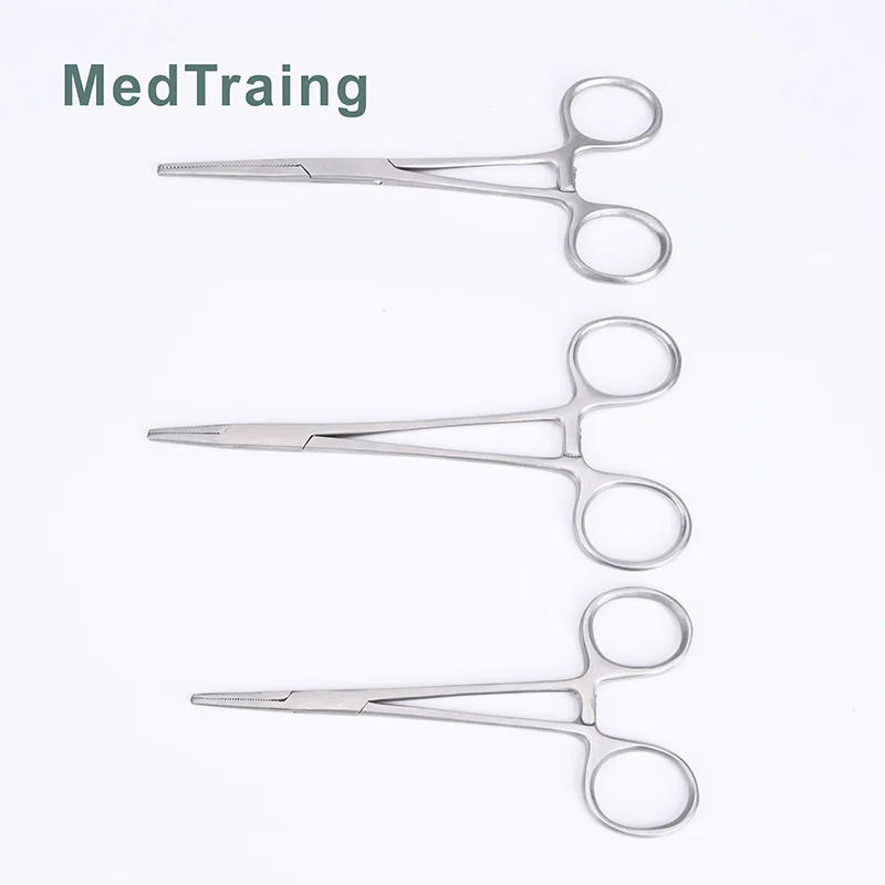 13pcs High quality Stainless Steel Medical Instruments Set for Surgery and Inspection Needle Holder also Teaching