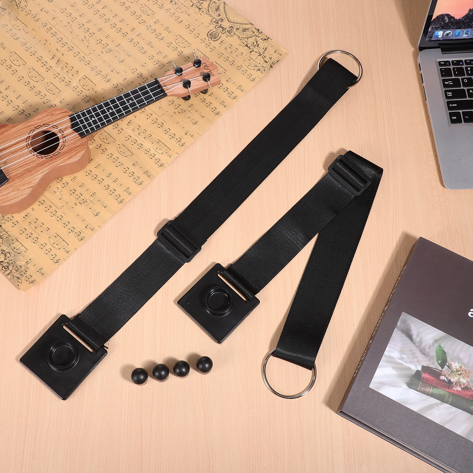 

6 Pcs Anti-slip Mat for Cello Adjustable Strap Music Instrument Accessories Endpin Anchor Anti-skid Stopper