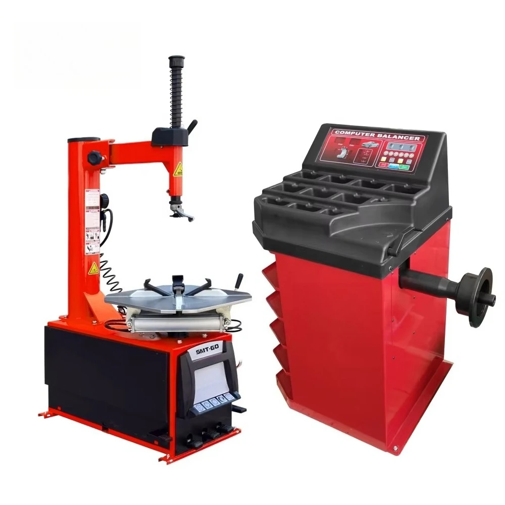 Wheel Balancer Machine with Automatic Measuring and High Precision Tyre Balancing Laser Light Wheel Balancing Machine