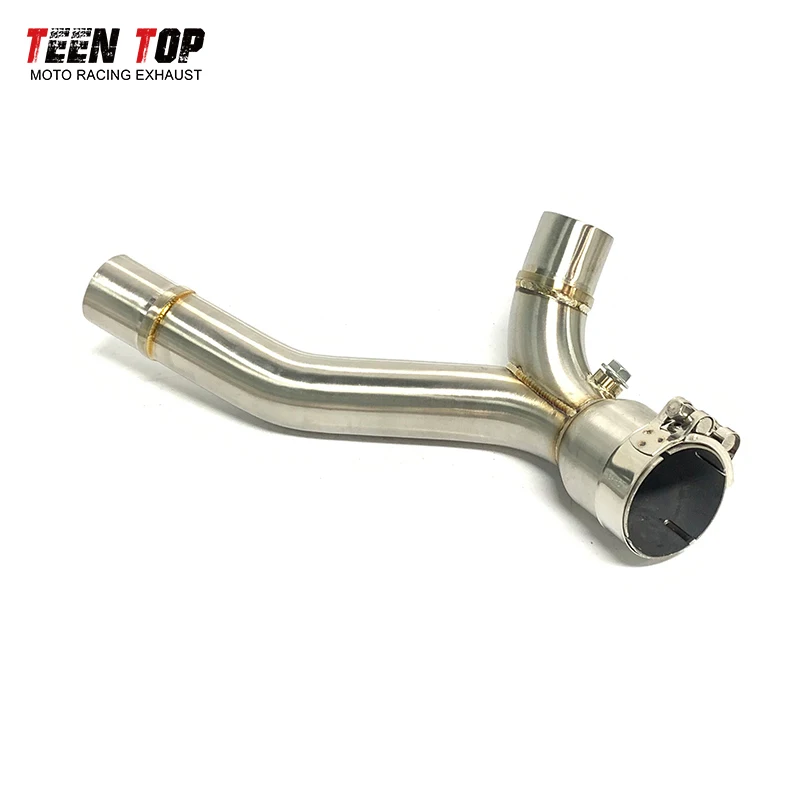 For Suzuki GSX-R 1000 K9 Exhaust Middle Pipe Underseat 2009~2011 Motorcycle Exhaust Connect Link Tube GSX-R 1000 Exhaust Elbow