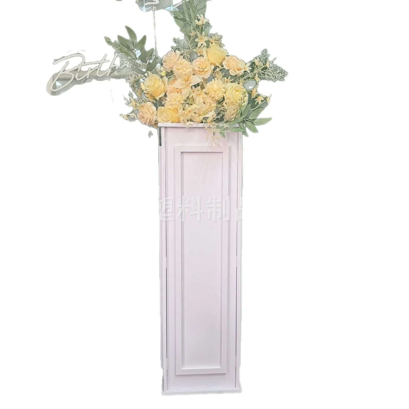 Wedding props PVC European Roman column outdoor wedding venue layout road guide celebration party supplies