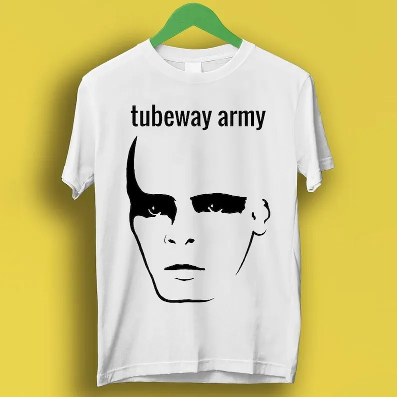 Tubeway Army Punk Rock Meme Gift Funny Tee Style Unisex Gamer Cult Movie Music T Shirt P1334