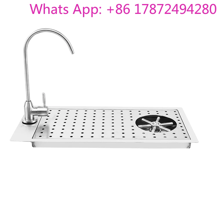 Modern High-Pressure Automatic Metal Cup Washer Essential Stainless Steel Drinkware Accessories for Bars and Cafes