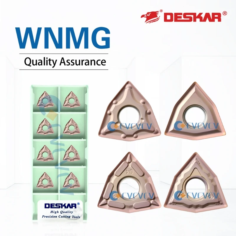 DESKAR 100% Original Lathe Tool WNMG080404/080408 MQ MS MA HA JMS LF6118 Turning Tools Use For Processing Stainless Steel Blades