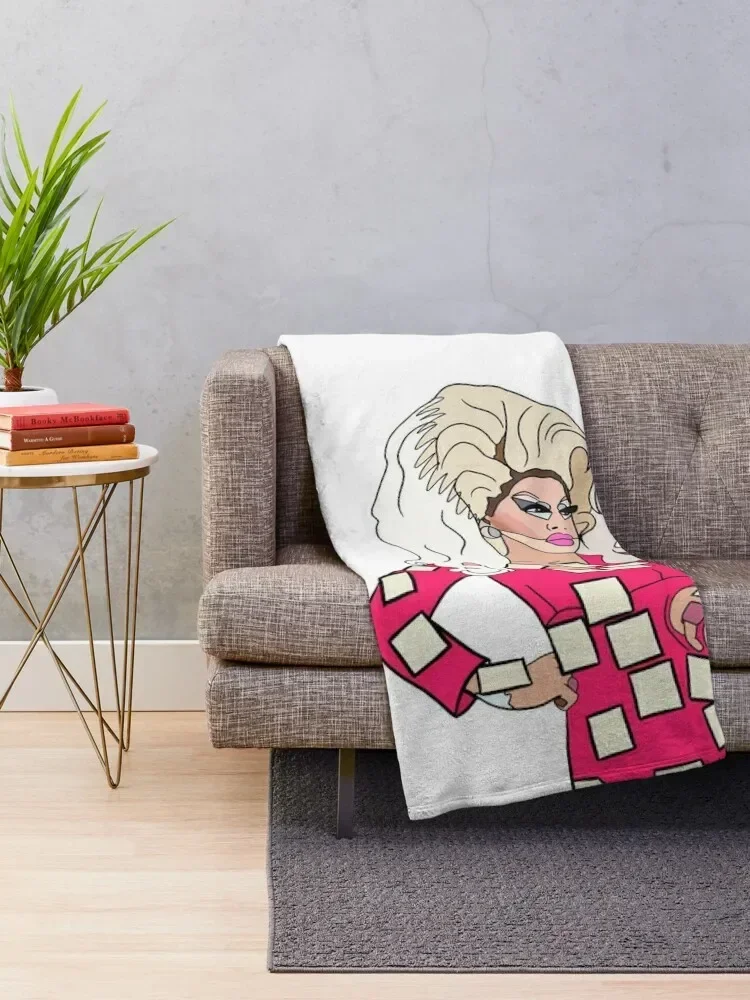 Katya and trixie Pop art 2.0 Throw Blanket Plush Thins Soft Blankets