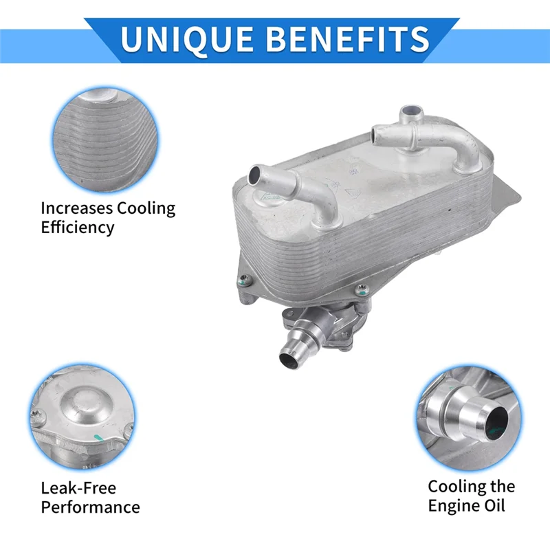 

A22F-Engine Transmission Oil Cooler 17217551647 For BMW E90 325I 325Xi 330I 330Xi 328I 335I 128I X1 Z4 Accessories