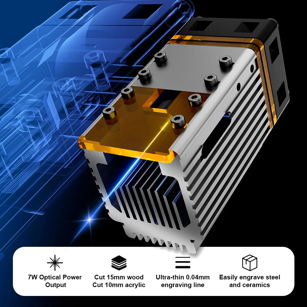 NEJE 5 A40630 20W Draagbare Kl - Industrial Laser Etching Machine recensie en prijs