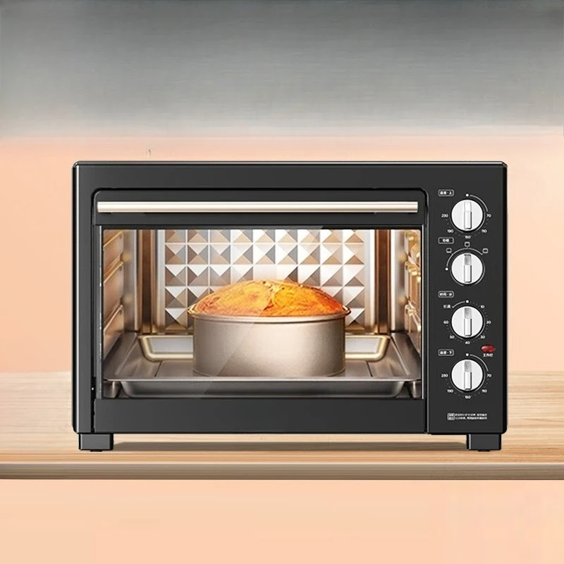 

Electric oven, independent, temperature control, mechanically controlled multi function baking