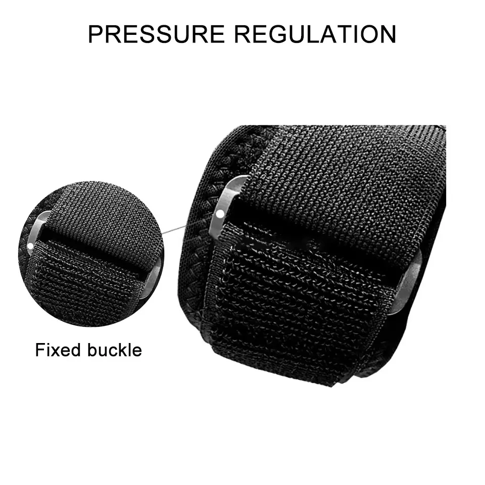 1Pcs Adjustable Tennis Elbow Support Brace Sleeves Guard Arm Pad Golfer\'s Strap Elbow Bandage Wrap Gym Sports Safety Elbow Pad