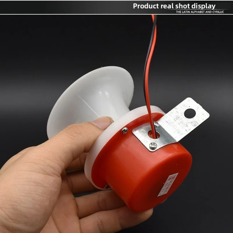 Electric three-wheeler motorcycle reversing voice-activated horn, 12V/48-60V universal type, two-wire