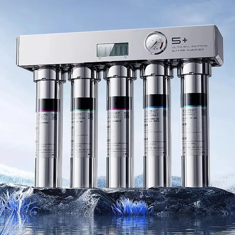 OEM Custom Ultrafiltration Water Purifier for Household Use Under-sink 5-Level Filtration with Smart Water Pressure Indication