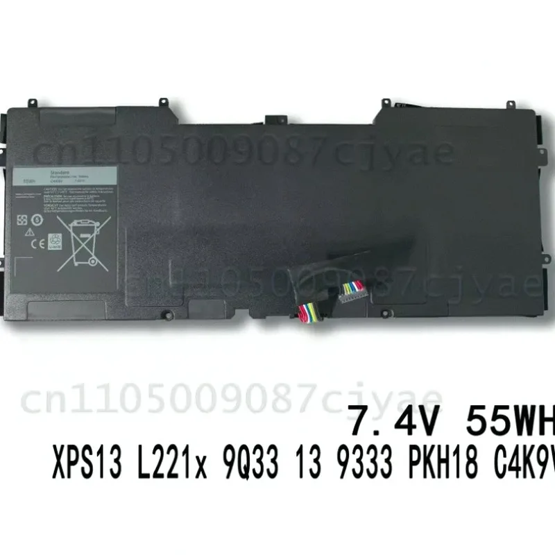 Power Supply Battery PKH18 C4K9V Laptop Battery for Dell XPS13 L221X 9Q33 9333