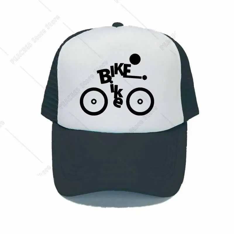 

Cool Sport Cycling Trucker Hats Green Commuting Mesh Snapback Caps Unisex Bike Fanciers Shop Publicty Summer Baeball Cap