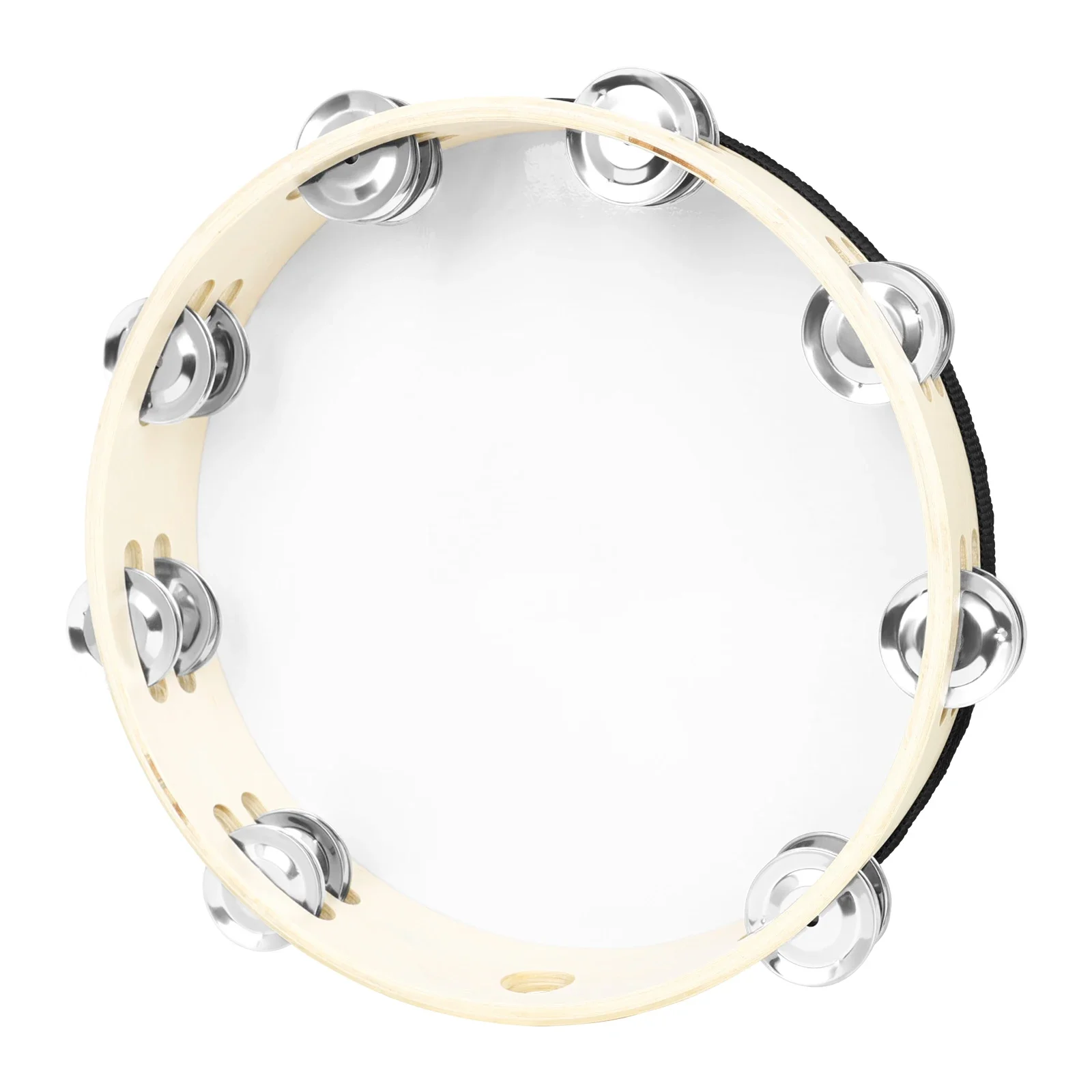 Pandereta de mano IRIN, tambores de Palma de doble fila de 10 pulgadas, instrumentos musicales de fiesta KTV, instrumento Musical de percusión segura