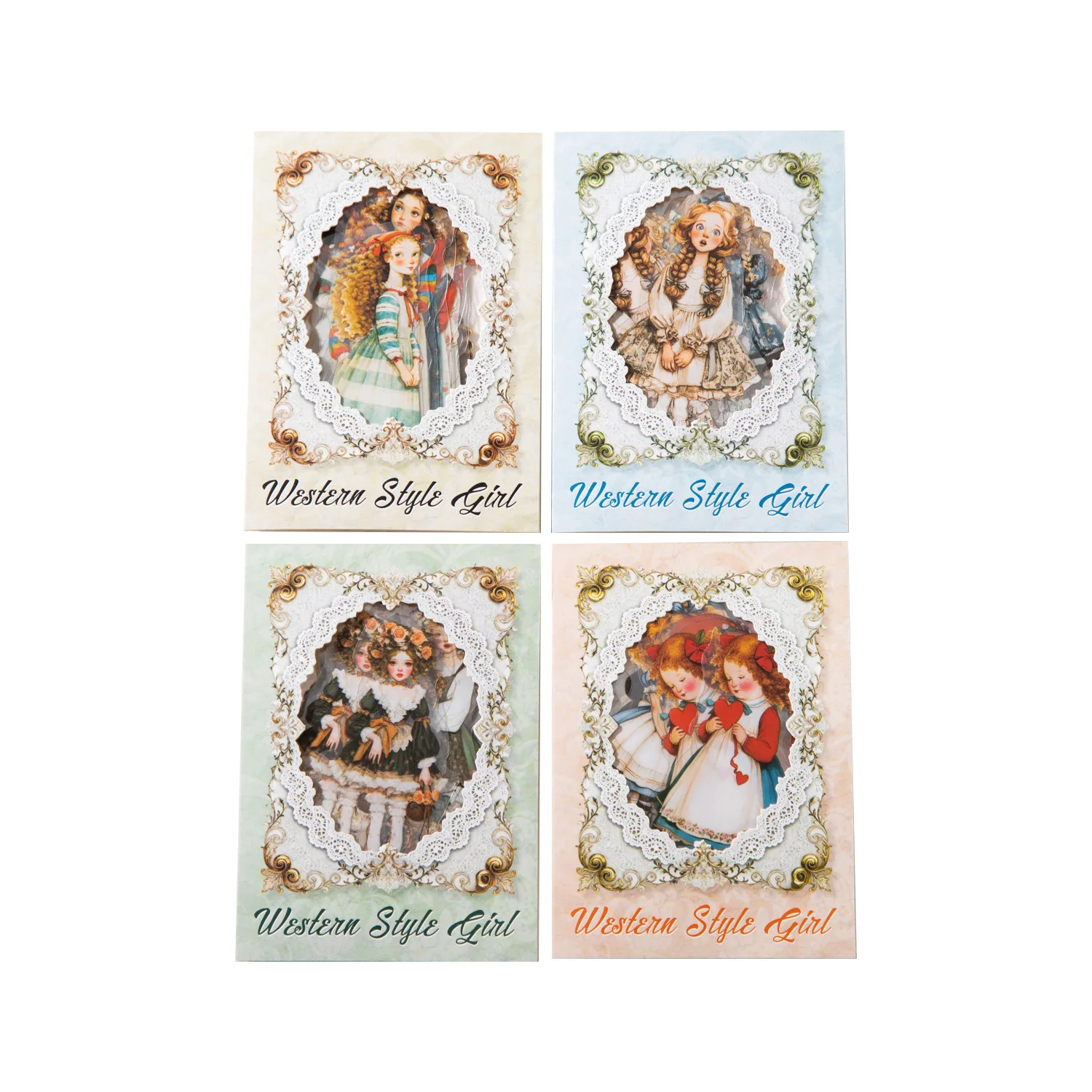 

4 упаковки/1 набор милых наклеек для скрапбукинга, наклейки для украшения планировщиков, декоративные канцелярские принадлежности