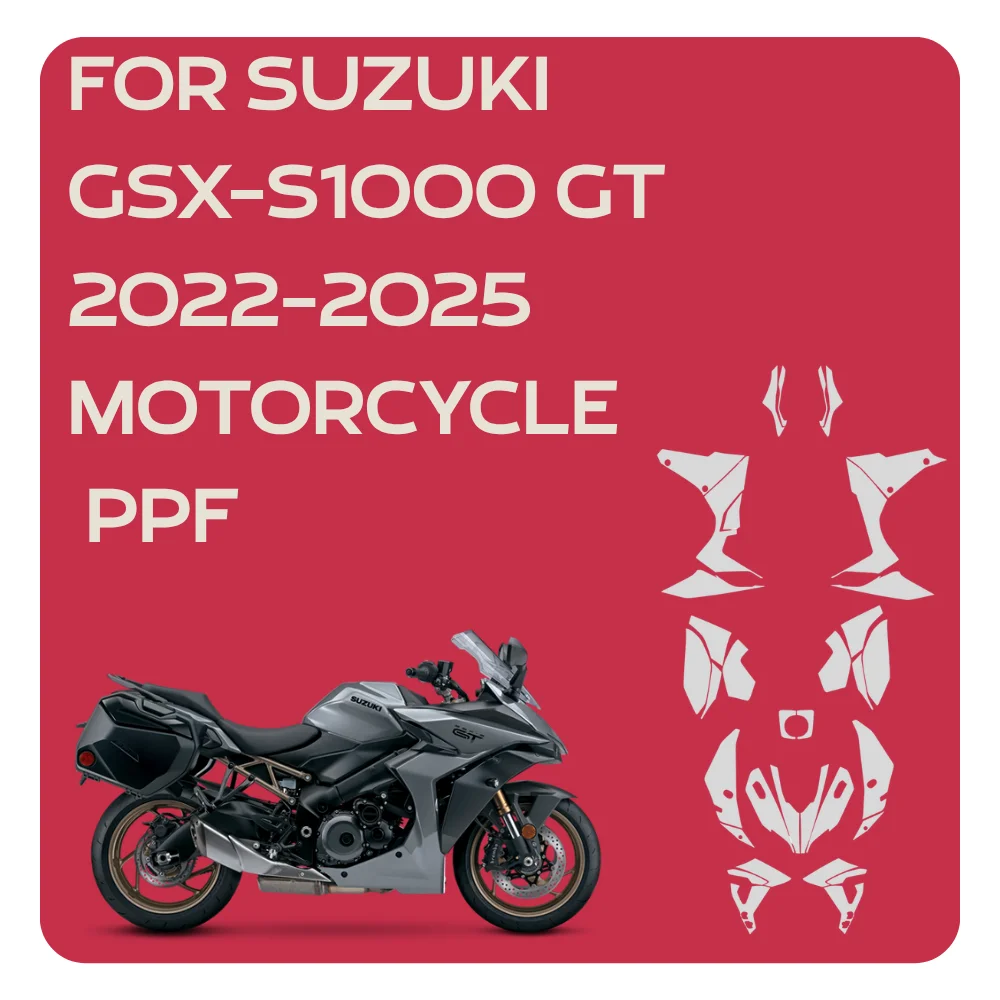 

For Suzuki GSX-S1000 GT 2025 PPF TPU Protective Film Full Body Paint Protection Scratch Resistant Fit gsx-s1000gt 2022-2025