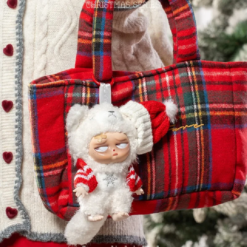 【متوفر 】 صندوق غامض من سلسلة Grumpipi Snowlight Tale الأصلي لعيد الميلاد بدون نوم من الفينيل على شكل شخصية الرسوم المتحركة