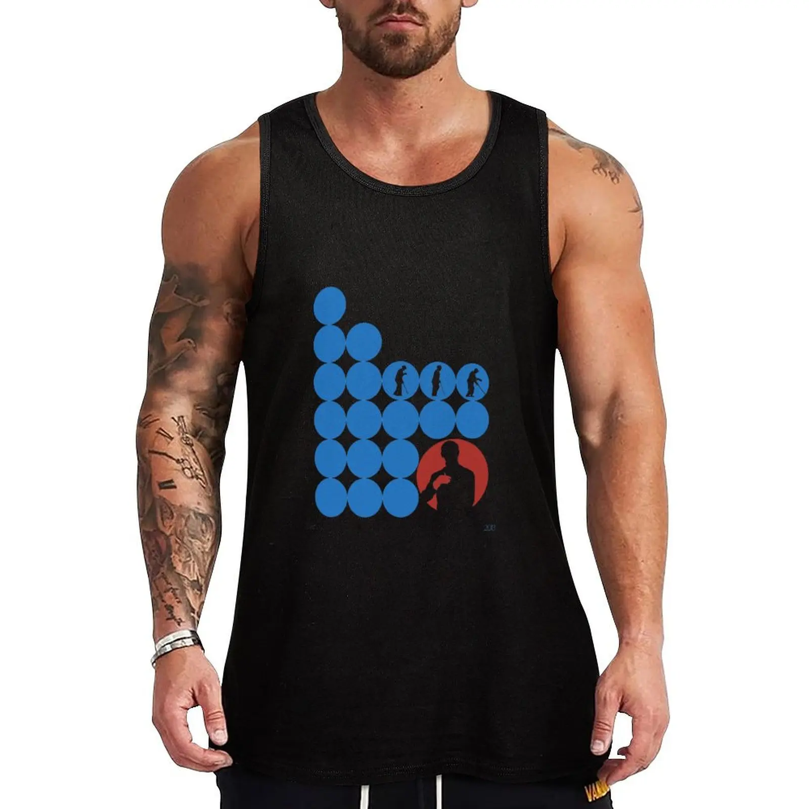 

dr no Tank Top clothes for men summer singlet for men Men's sleeveless t-shirt