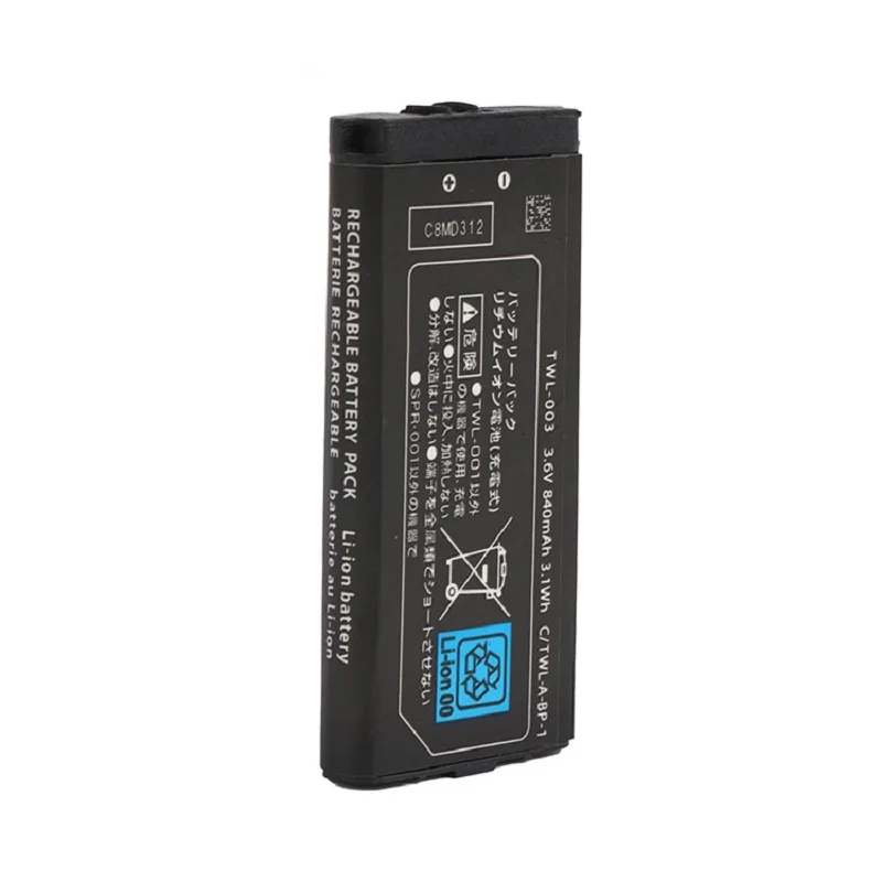 Nintendo DSI Replacement Battery Twl003 840mah Game Console Battery C/TWL-A-BP, TWL-003 for Nintendo ndsi , NDSi, NDSiL