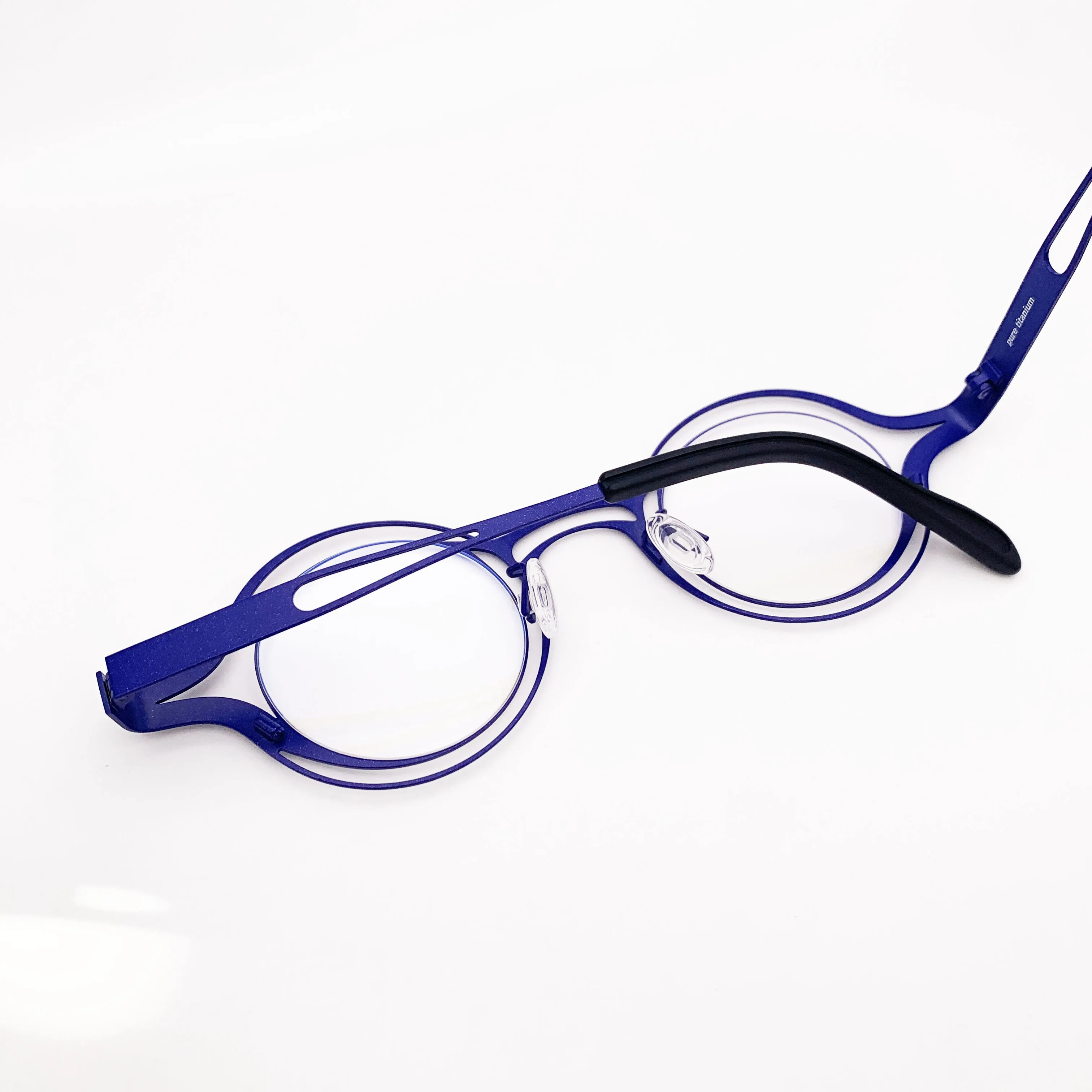 Belight البصرية بلجيكا مصمم الهندسة دائرة التيتانيوم جولة النظارات إطار مشهد الرجال النساء النظارات زنجبار