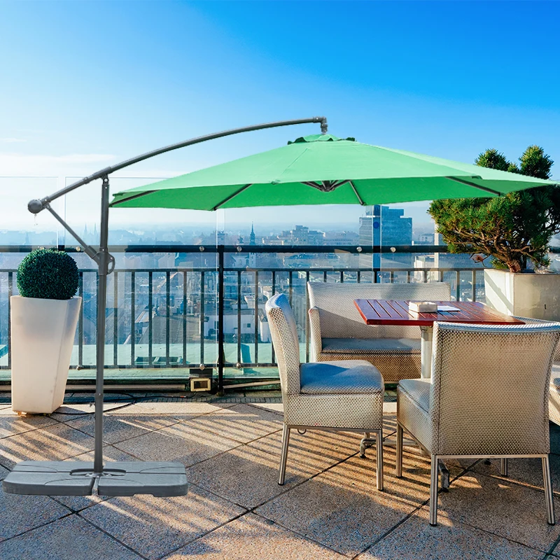 

BSCI Wholesale Foldable Waterproof Garden Beach Outdoor Sun Umbrella Large Size Swimming Pool Side Pole Patio