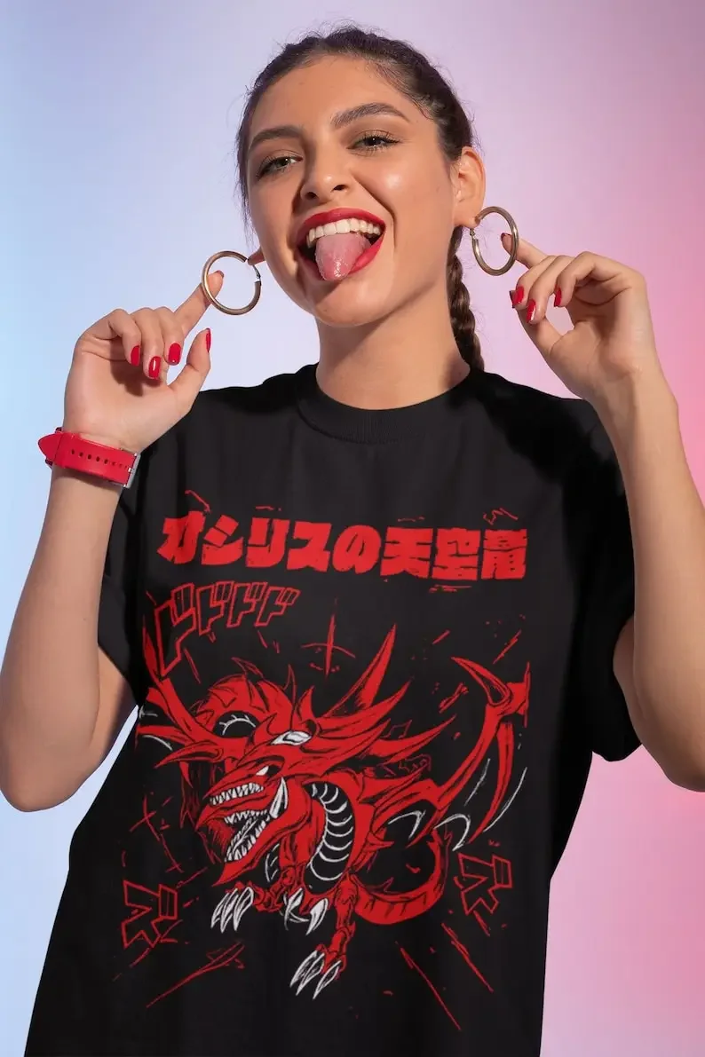 Anime Duel King T Shirt Black Unisex, Black Shirt All Size