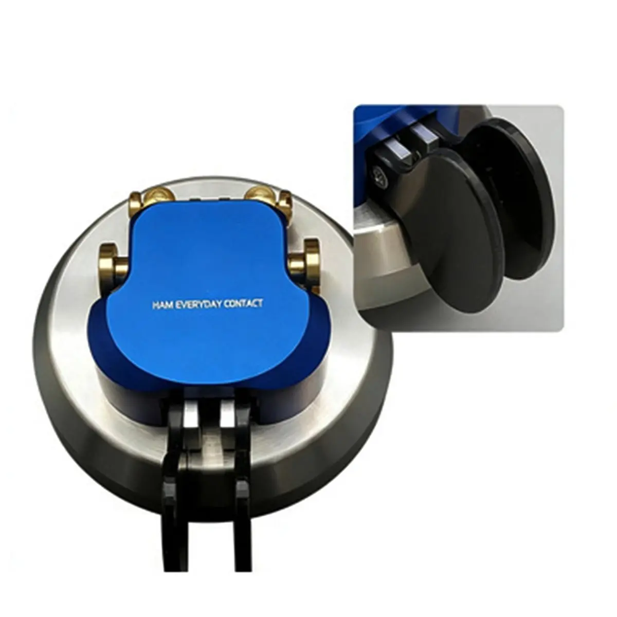 Y1288A*☀▃CW Radio Electric Key Double Paddle Automatic Magnetic Electric Key CW Morse Code Shortwave Radio