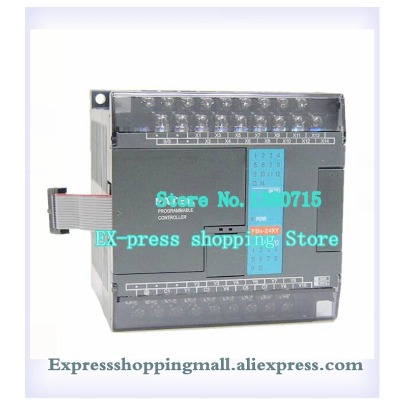 New FBS-24XYR-AC FBs-24XYT-AC PLC AC220V 14 DI 10 DO Relay Module