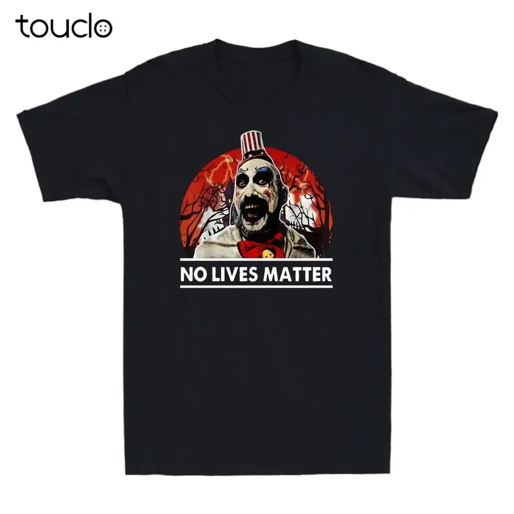 New Captain Spaulding No Lives Matter Funny Halloween Costume Vintage Men'S T-Shirt Unisex S-5Xl Xs-5Xl Custom Gift